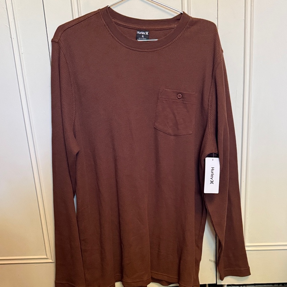 Hurley Men's Felton Thermal Crew LS